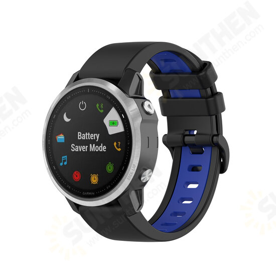 26MM Colorful Watch Strap for Garmin Fenix 6X Smart Watch