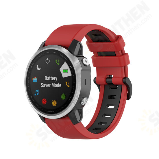 26MM Colorful Watch Strap for Garmin Fenix 6X Smart Watch 26MM Colorful Watch Strap for Garmin Fenix 6X Smart Watch