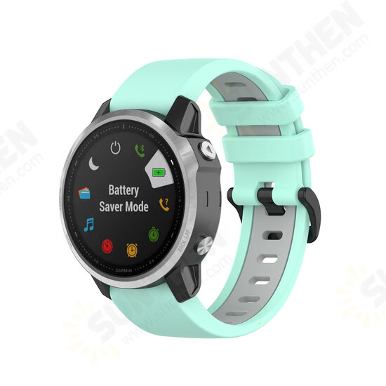 26MM Colorful Watch Strap for Garmin Fenix 6X Smart Watch 26MM Colorful Watch Strap for Garmin Fenix 6X Smart Watch