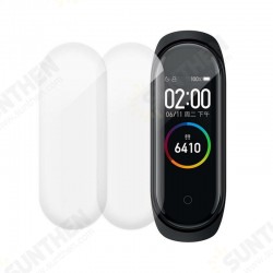 2PCS Anti-Scratch PMMA + PET 3D Arc Edge Full Coverage Watch Screen Protector Film for Xiaomi Mi band 5 Bracelet 2PCS Anti-Scratch PMMA + PET 3D Arc Edge Full Coverage Watch Screen Protector Film for Xiaomi Mi band 5 Bracelet