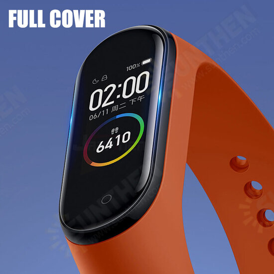 2PCS Anti-Scratch PMMA + PET 3D Arc Edge Full Coverage Watch Screen Protector Film for Xiaomi Mi band 5 Bracelet 2PCS Anti-Scratch PMMA + PET 3D Arc Edge Full Coverage Watch Screen Protector Film for Xiaomi Mi band 5 Bracelet