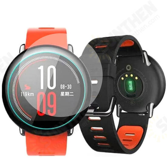 2Pcs Hat Prince 9H Anti Shatter Tempered Glass Screen Protector Film For Xiaomi Huami Amazfit Pace Non-original 2Pcs Hat Prince 9H Anti Shatter Tempered Glass Screen Protector Film For Xiaomi Huami Amazfit Pace Non-original