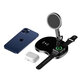 3 in 1 Magnetic Wireless Charger Charging Station for iPhone 12 Pro Max for Apple Watch Airpods 3 in 1 Magnetic Wireless Charger Charging Station for iPhone 12 Pro Max for Apple Watch Airpods
