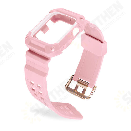 38/42mm Watch Protector Case with Watch Band for Apple Smart Watch