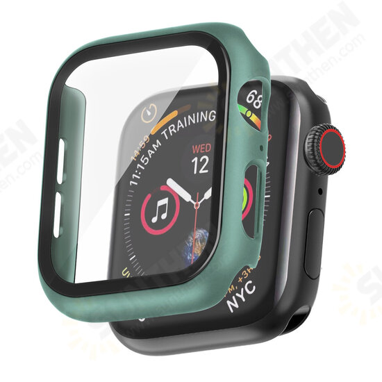 40mm/44mm Tempered Glass Screen Protector & Hard PC Bumper Cover For Apple Watch Series 6/ SE/Series 5/ Series 4 40mm/44mm Tempered Glass Screen Protector & Hard PC Bumper Cover For Apple Watch Series 6/ SE/Series 5/ Series 4