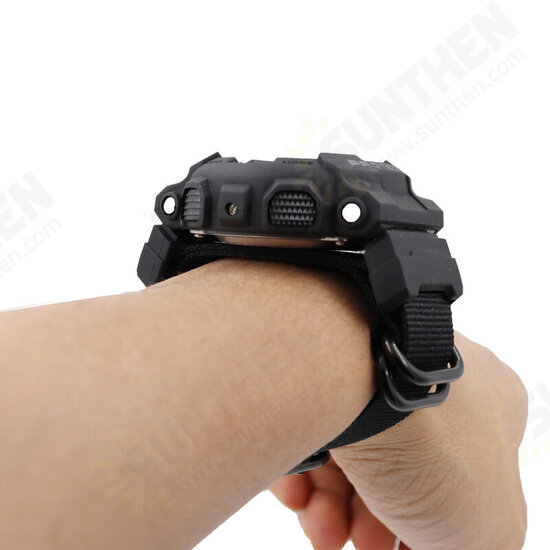 Adapter Rubber Connector for Casio G-Shock Nylon 16mm Watch Band with Gift Tool
