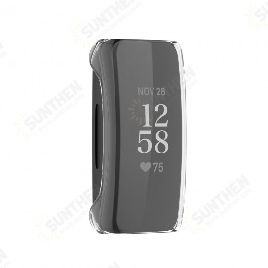 All-inclusive Anti-drop TPU Watch Case Cover Watch Shell Protector For Fitbit Inspire 2 All-inclusive Anti-drop TPU Watch Case Cover Watch Shell Protector For Fitbit Inspire 2