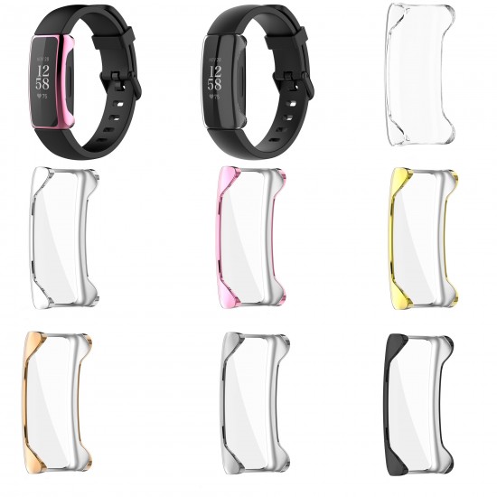 All-inclusive Anti-drop TPU Watch Case Cover Watch Shell Protector For Fitbit Inspire 2