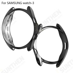 Anti-Scratch Shockproof Plating Soft TPU Watch Case Cover for Samsung Galaxy Watch3 41MM R850/ 45MM R840 Anti-Scratch Shockproof Plating Soft TPU Watch Case Cover for Samsung Galaxy Watch3 41MM R850/ 45MM R840