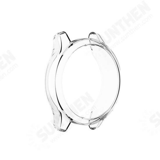 Anti-Scratch Shockproof Transparent Soft TPU Watch Case Cover for Garmin Vivomove 3 / Garmin Move3 Anti-Scratch Shockproof Transparent Soft TPU Watch Case Cover for Garmin Vivomove 3 / Garmin Move3