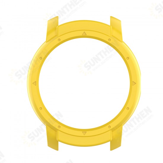 Anti-fall Half-pack Screen Protective Watch Case Cover for Ticwatch E2 Smart Watch