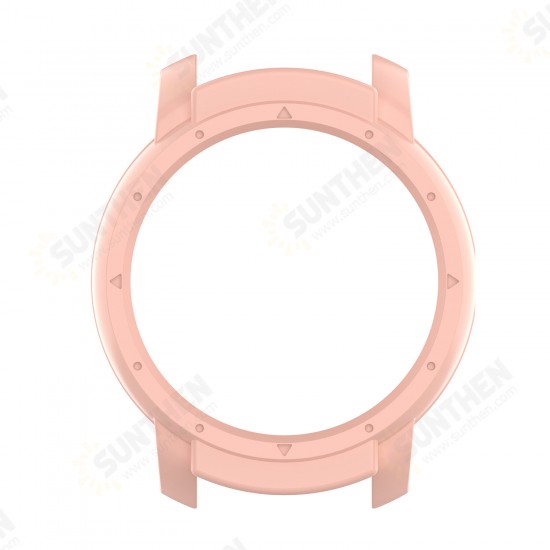 Anti-fall Half-pack Screen Protective Watch Case Cover for Ticwatch E2 Smart Watch
