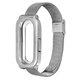 Anti-lost Design Mesh Stainless Steel Watch Band for Xiaomi Miband 3 Non-original