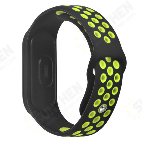 Anti-lost Silicone Watch Band for Xiaomi mi band 5 Smart Watch Non-original