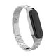 Anti-lost Watch Band Stainless Steel Fold Buckle Bracelet for Xiaomi Mi Band3 Non-original