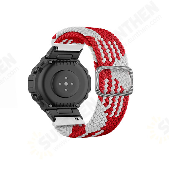 Breathable Sweatproof Weave Watch Band Strap Replacement for Huami Amazfit T-Rex/ T-Rex pro Smart Watch Breathable Sweatproof Weave Watch Band Strap Replacement for Huami Amazfit T-Rex/ T-Rex pro Smart Watch