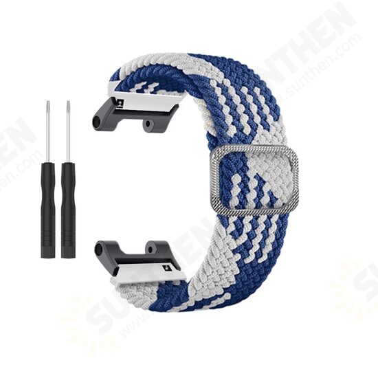 Breathable Sweatproof Weave Watch Band Strap Replacement for Huami Amazfit T-Rex/ T-Rex pro Smart Watch Breathable Sweatproof Weave Watch Band Strap Replacement for Huami Amazfit T-Rex/ T-Rex pro Smart Watch