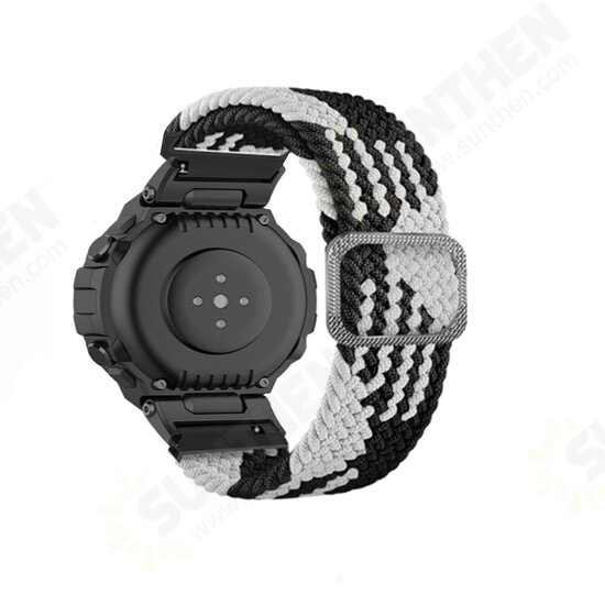 Breathable Sweatproof Weave Watch Band Strap Replacement for Huami Amazfit T-Rex/ T-Rex pro Smart Watch Breathable Sweatproof Weave Watch Band Strap Replacement for Huami Amazfit T-Rex/ T-Rex pro Smart Watch