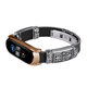 Buckle Metal Shell Retro Double Button Butterfly Clasp Strap Smart Watch Band For Xiaomi Mi Band 5 Non-original