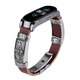 Buckle Metal Shell Retro Double Button Butterfly Clasp Strap Smart Watch Band For Xiaomi Mi Band 5 Non-original
