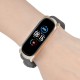 Buckle Style Denim Pattern Retro Replacement Leather Strap Smart Watch Band For Xiaomi Mi Band 5 Non-original
