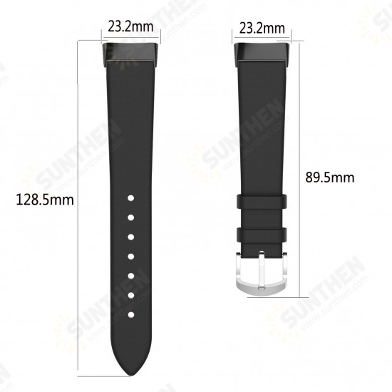 Business Comfortable Genuine Leather Watch Band Strap Replacement for Fitbit Charge 5 Smart Watch Business Comfortable Genuine Leather Watch Band Strap Replacement for Fitbit Charge 5 Smart Watch
