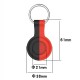 Camouflage Portable Soft Silicone Protective Cover Sleeve with Keychain for Apple Airtags bluetooth Tracker