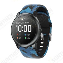 Camouflage Printed Silicone Watch Strap for LS05 Solar Smart Watch Camouflage Printed Silicone Watch Strap for LS05 Solar Smart Watch