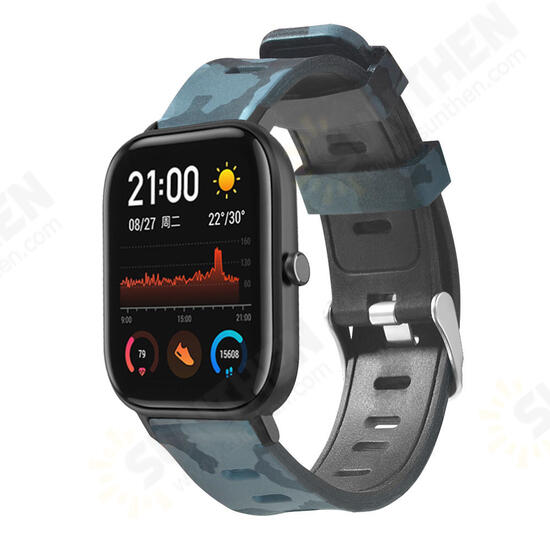 Camouflage Unique Design Watch Band for Amazfit GTS Smart Watch