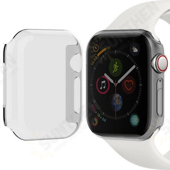 Clear Transparent Touch Screen Watch Cover For Apple Watch Series 4 40mm/44mm