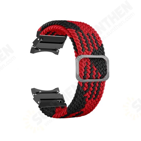 Colorful Breathable Sweat proof Nylon Watch Band Strap Replacement for Samsung Galaxy Watch 4 Colorful Breathable Sweat proof Nylon Watch Band Strap Replacement for Samsung Galaxy Watch 4