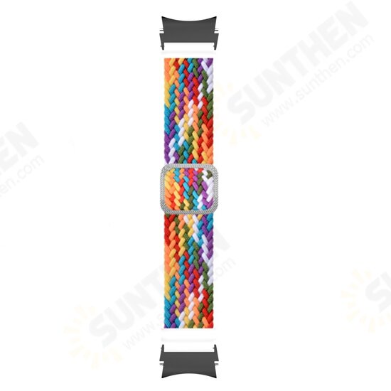 Colorful Breathable Sweat proof Nylon Watch Band Strap Replacement for Samsung Galaxy Watch 4 Colorful Breathable Sweat proof Nylon Watch Band Strap Replacement for Samsung Galaxy Watch 4