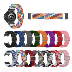 Colorful Breathable Sweat proof Nylon Watch Band Strap Replacement for Samsung Galaxy Watch 4 Colorful Breathable Sweat proof Nylon Watch Band Strap Replacement for Samsung Galaxy Watch 4