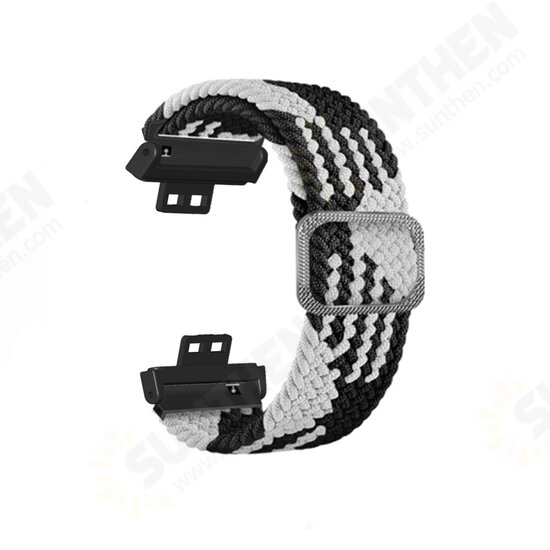 Colorful Elastic Adjustable Weave Watch Band Strap Replacement for HuWatch FIT Colorful Elastic Adjustable Weave Watch Band Strap Replacement for HuWatch FIT