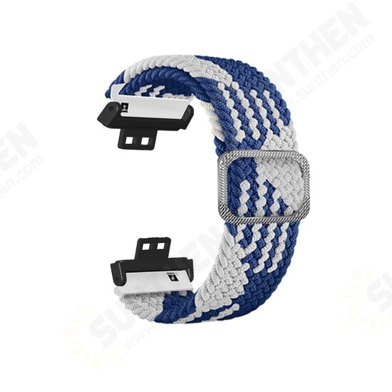 Colorful Elastic Adjustable Weave Watch Band Strap Replacement for HuWatch FIT Colorful Elastic Adjustable Weave Watch Band Strap Replacement for HuWatch FIT