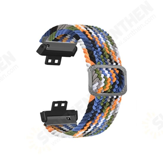 Colorful Elastic Adjustable Weave Watch Band Strap Replacement for HuWatch FIT Colorful Elastic Adjustable Weave Watch Band Strap Replacement for HuWatch FIT
