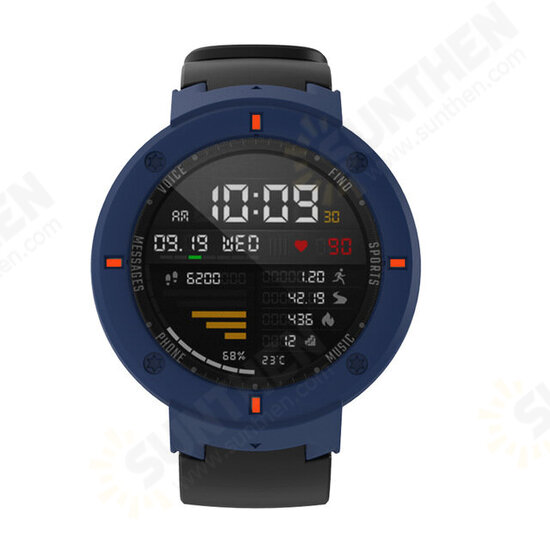 Colorful Screen Protector Case Silicone Watch Cover for Amazfit Verge Smart Watch Non-original