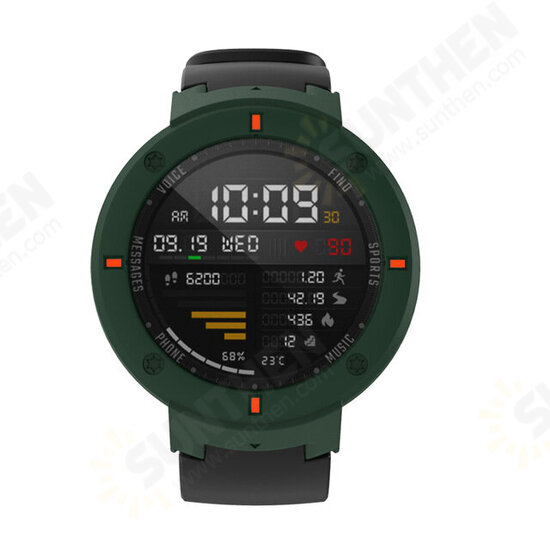 Colorful Screen Protector Case Silicone Watch Cover for Amazfit Verge Smart Watch Non-original