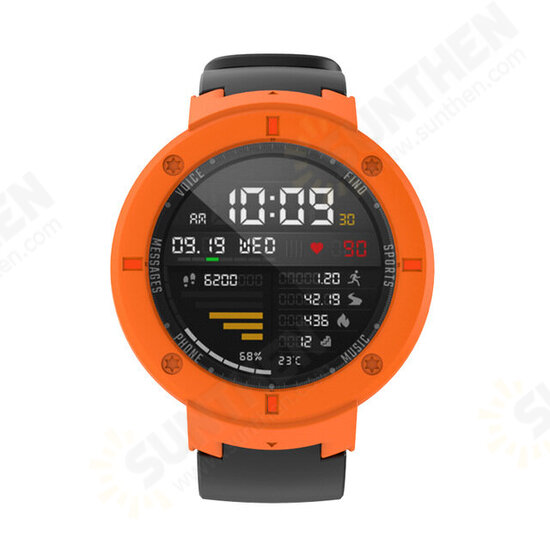 Colorful Screen Protector Case Silicone Watch Cover for Amazfit Verge Smart Watch Non-original