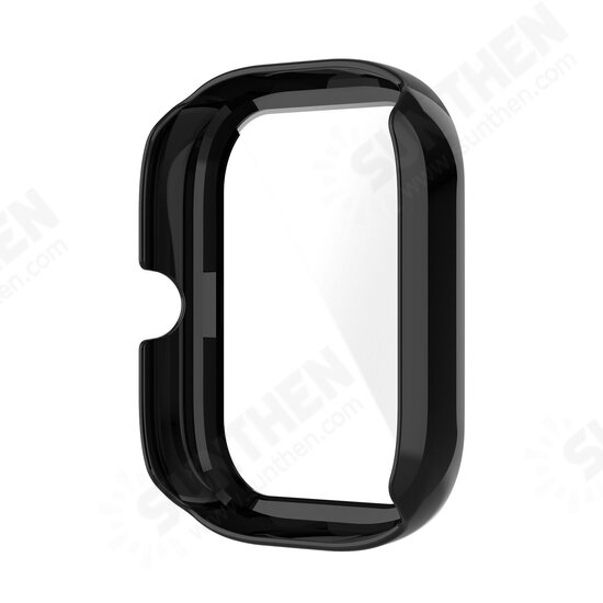Colorful Shockproof Anti-Scratch PC + HD Clear Tempered Glass Full Cover Watch Case Cover for Huami Amazfit GTS 2 Mini