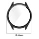 Colorful Shockproof Anti-Scratch PC + HD Clear Tempered Glass Full Cover Watch Case Cover for Huami Amazfit GTR3