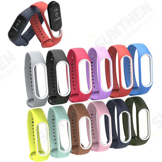 Colorful Silicone Replacement Wristband Strap Bracelet Wristband for XIAOMI Mi Band 3