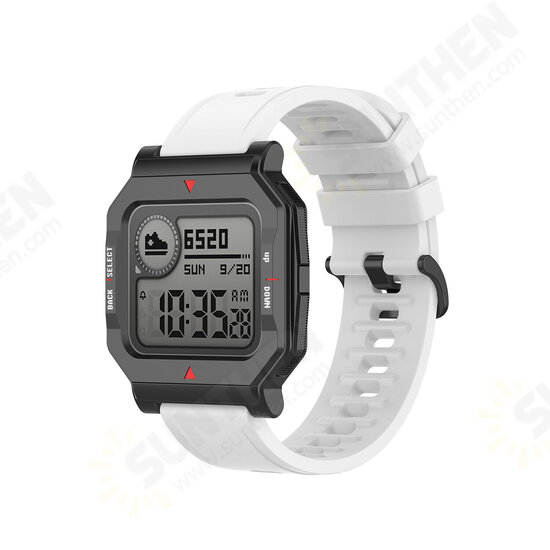Colorful Silicone Watch Strap with Adjust Tool for Amazfit NEO Smart Watch