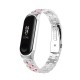 Colorful Stainless Steel Watch Band Replacement Watch Strap for Xiaomi mi band 3/4 Non-original