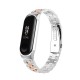 Colorful Stainless Steel Watch Band Replacement Watch Strap for Xiaomi mi band 3/4 Non-original