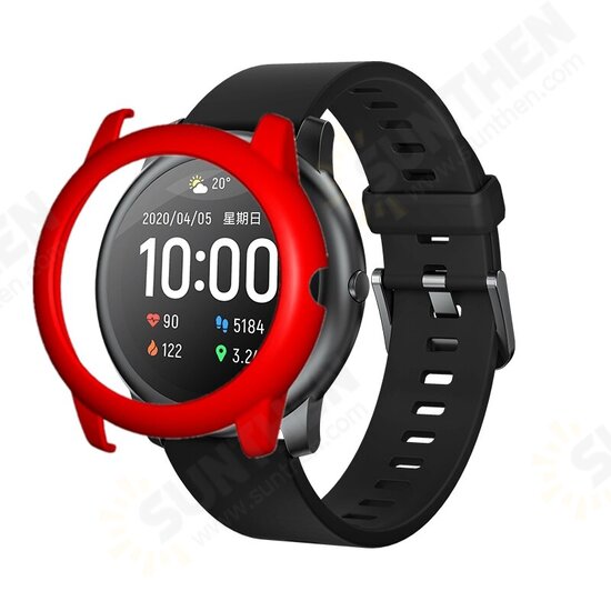 Colorful Watch Case Watch Cover Light PC Screen Protector for Solar LS05 Non-original Colorful Watch Case Watch Cover Light PC Screen Protector for Solar LS05 Non-original