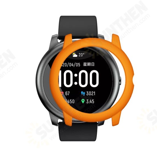 Colorful Watch Case Watch Cover Light PC Screen Protector for Solar LS05 Non-original Colorful Watch Case Watch Cover Light PC Screen Protector for Solar LS05 Non-original