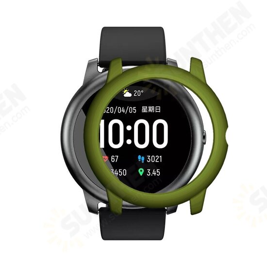 Colorful Watch Case Watch Cover Light PC Screen Protector for Solar LS05 Non-original Colorful Watch Case Watch Cover Light PC Screen Protector for Solar LS05 Non-original