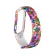 Comfortable Colorful Painting TPE Watch Band Strap Replacement for Xiaomi Mi Band 6 / Mi Band 5 Non-Original