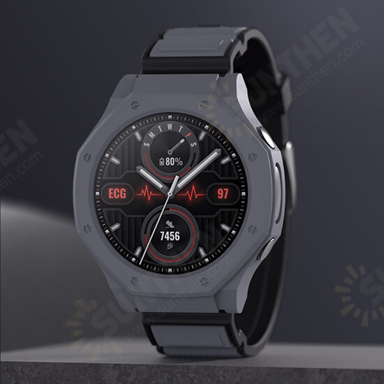 Comfortable Luminous Anti-Scratch Shockproof Soft TPU Watch Case Cover for HuGT2 Pro
